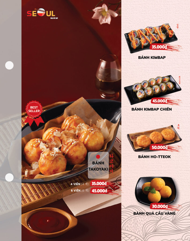 Menu SEOUL Nam Định trang 8