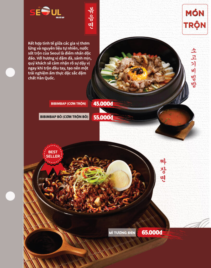 Menu SEOUL Nam Định trang 10
