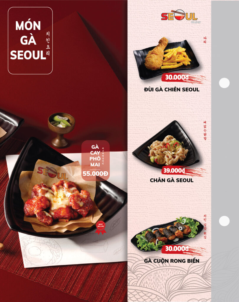 Menu SEOUL Nam Định trang 11