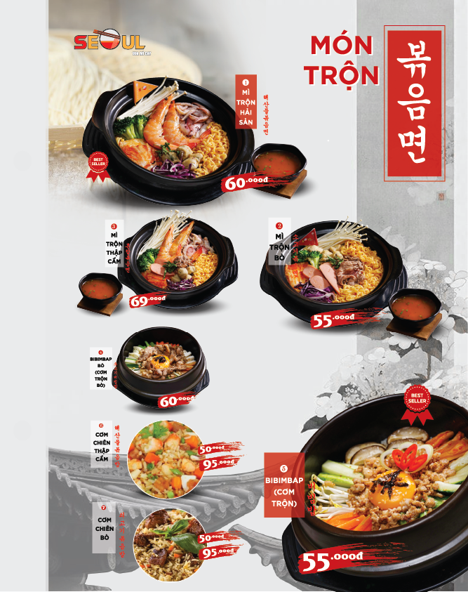 Menu SEOUL Minh Hưng trang 10