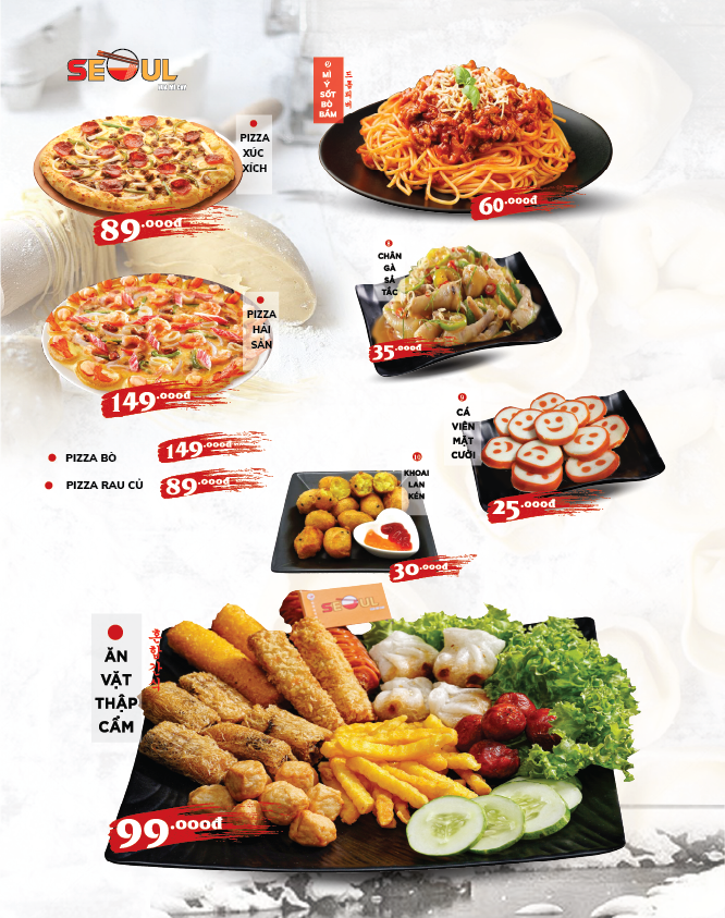 Menu SEOUL Minh Hưng trang 11