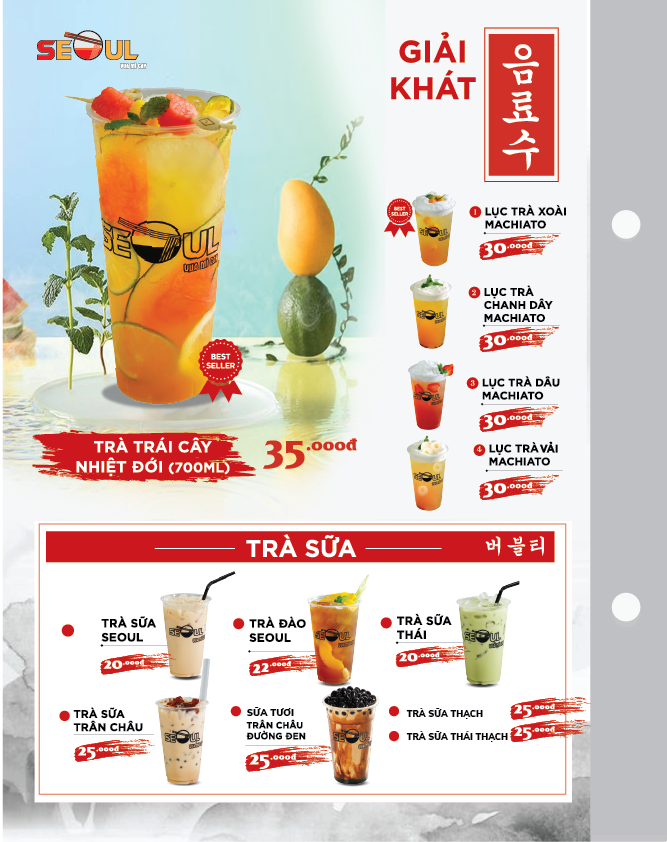 Menu SEOUL Minh Hưng trang 13