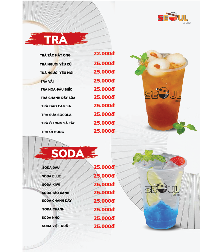 Menu SEOUL Minh Hưng trang 14