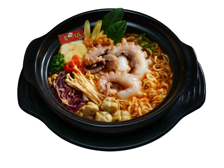 Mì lẩu thái bạch tuộc