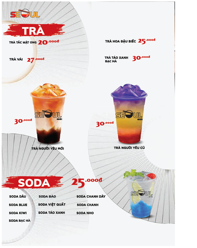 Menu SEOUL Châu Đốc trang 14