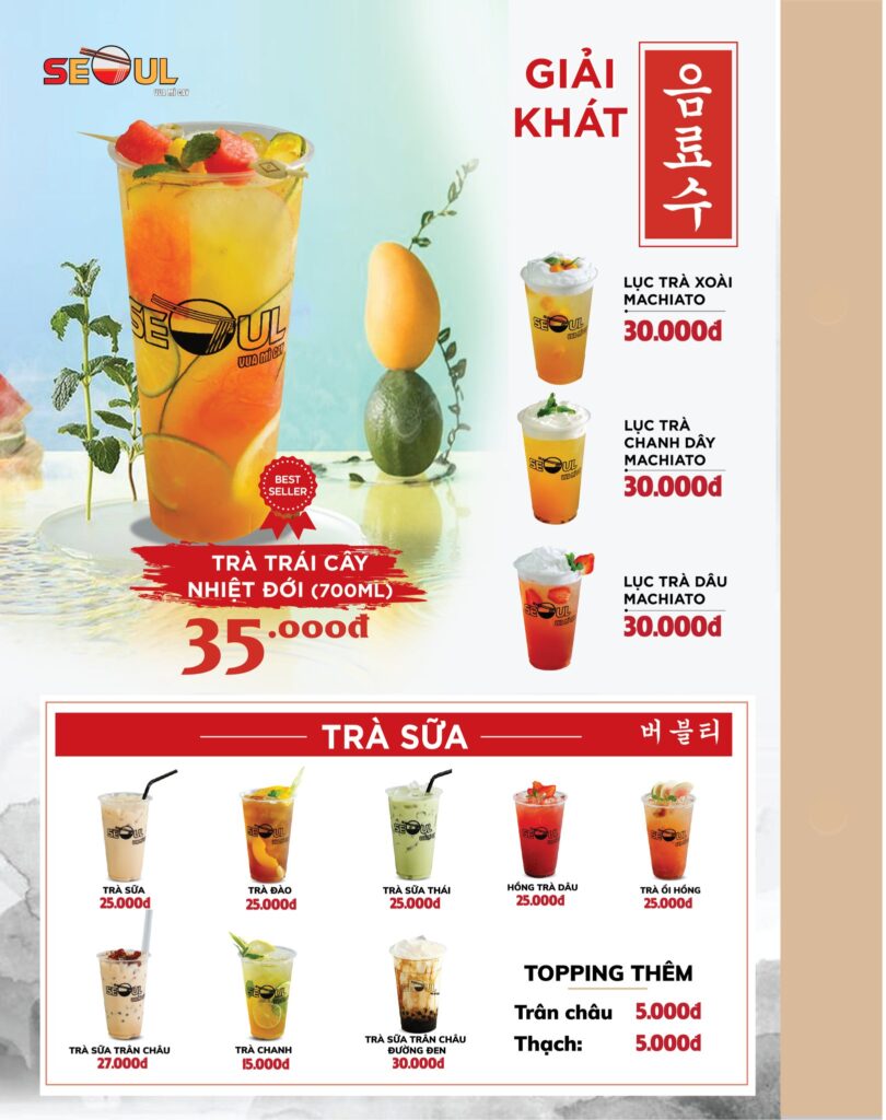Menu SEOUL Gò Vấp - 04 Lê Đức Thọ trang 13