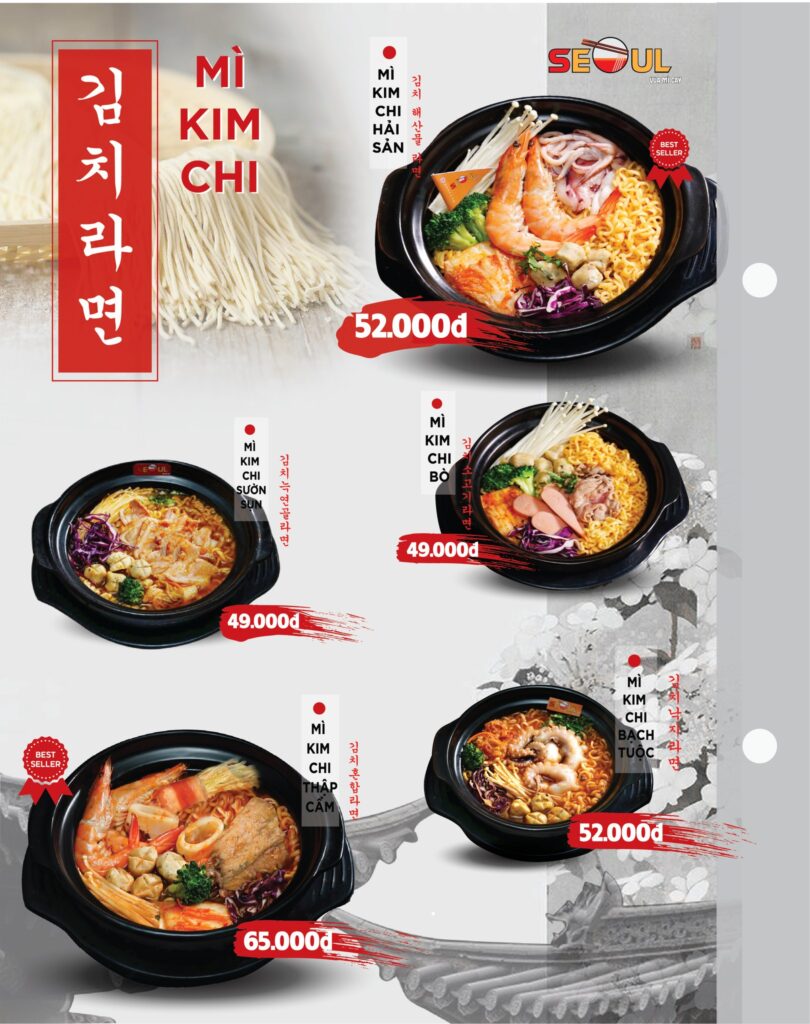 Menu SEOUL Gò Vấp - 04 Lê Đức Thọ trang 4