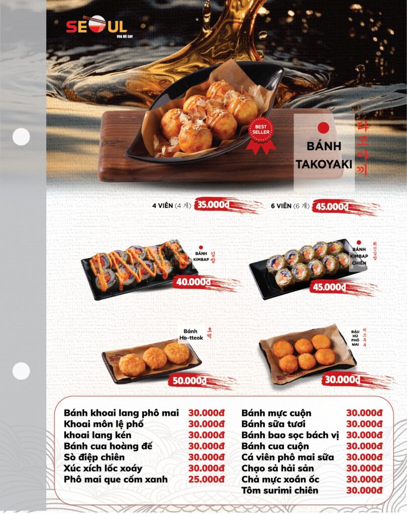 Menu SEOUL Gò Vấp - 04 Lê Đức Thọ trang 7