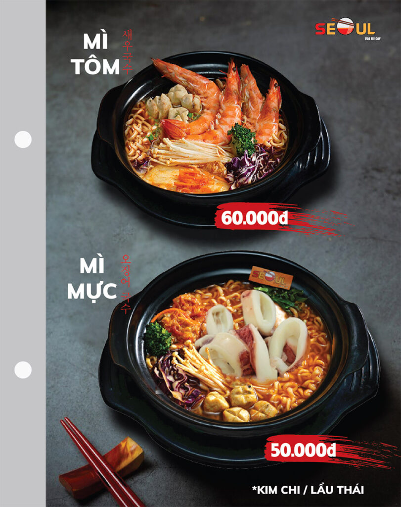 Menu SEOUL Thuận Giao trang 6