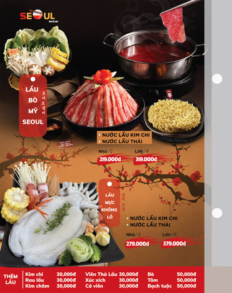 Menu SEOUL Thuận Giao trang 7