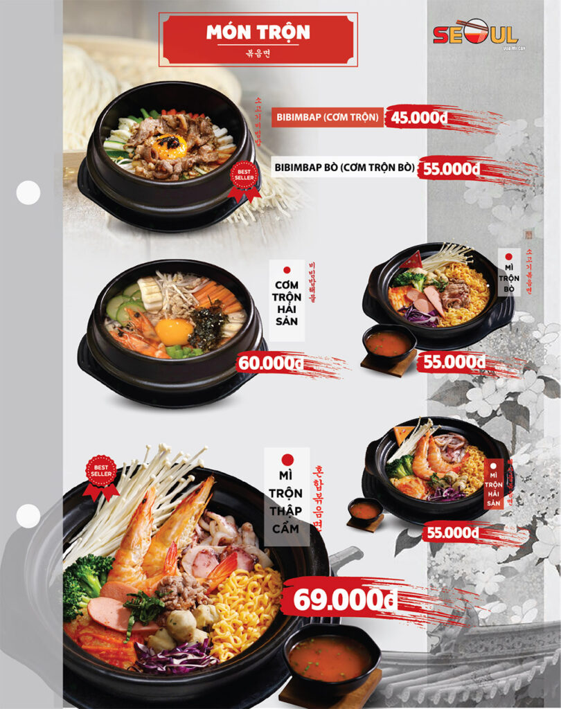 Menu SEOUL Thuận Giao trang 12