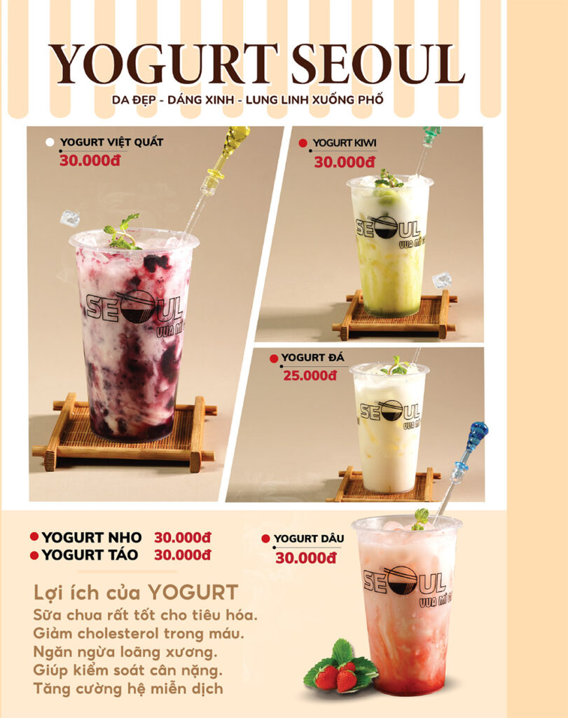 Menu SEOUL Thuận Giao trang 21