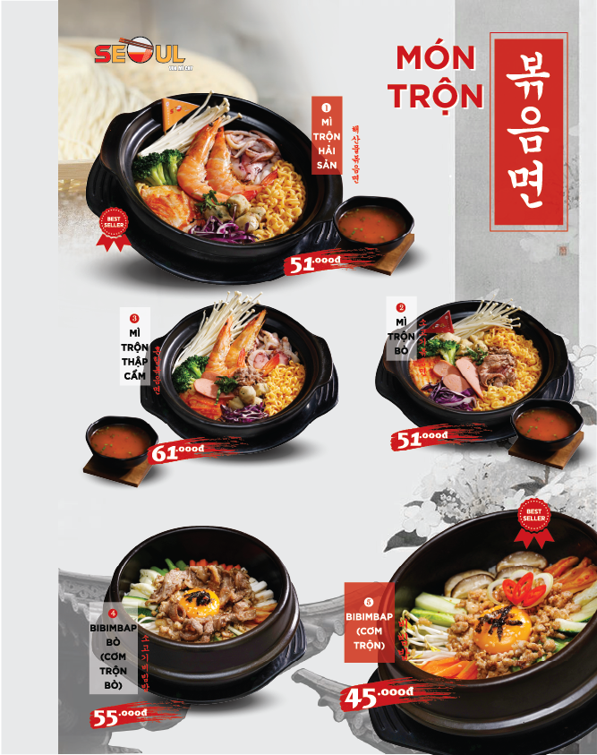 Menu SEOUL Nha Trang trang 10