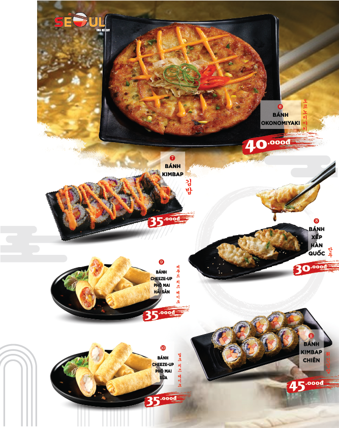 Menu SEOUL Châu Đức trang 8