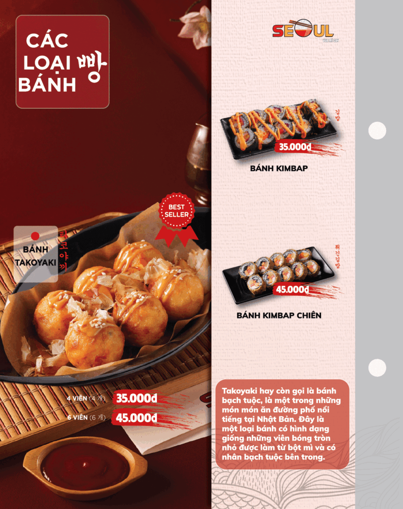 Menu SEOUL Sa Đéc trang 7