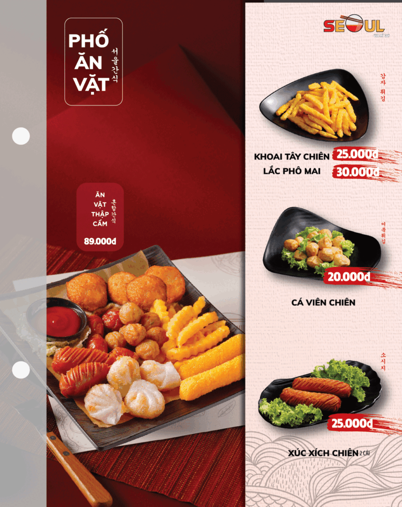 Menu SEOUL Sa Đéc trang 14