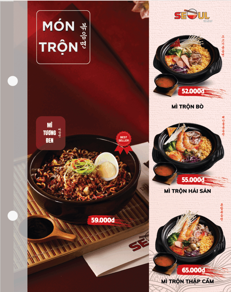 Menu SEOUL Tân Châu trang 10