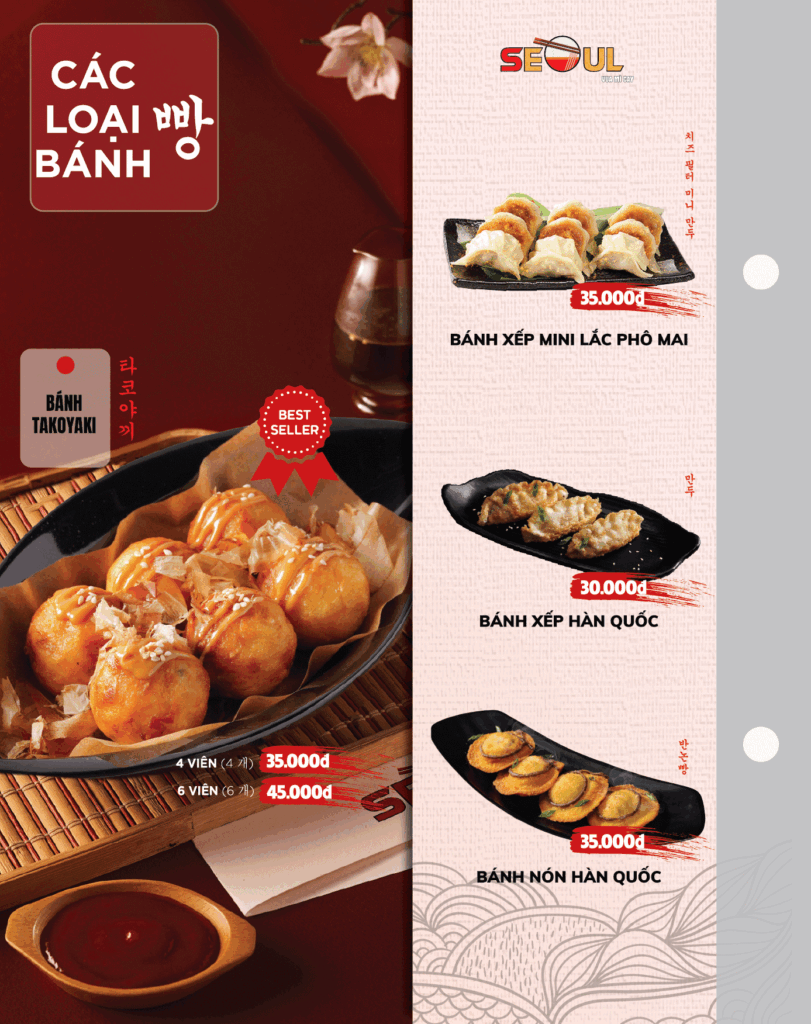 Menu SEOUL Tô Ngọc Vân trang 7
