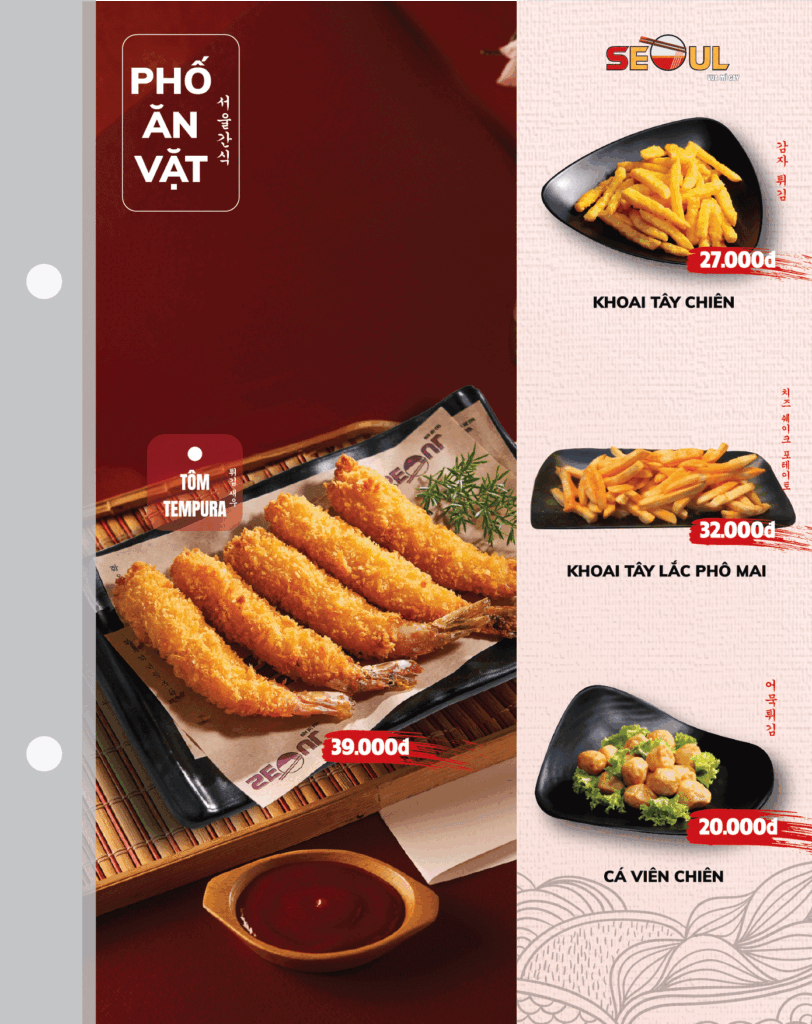 Menu SEOUL Tô Ngọc Vân trang 14
