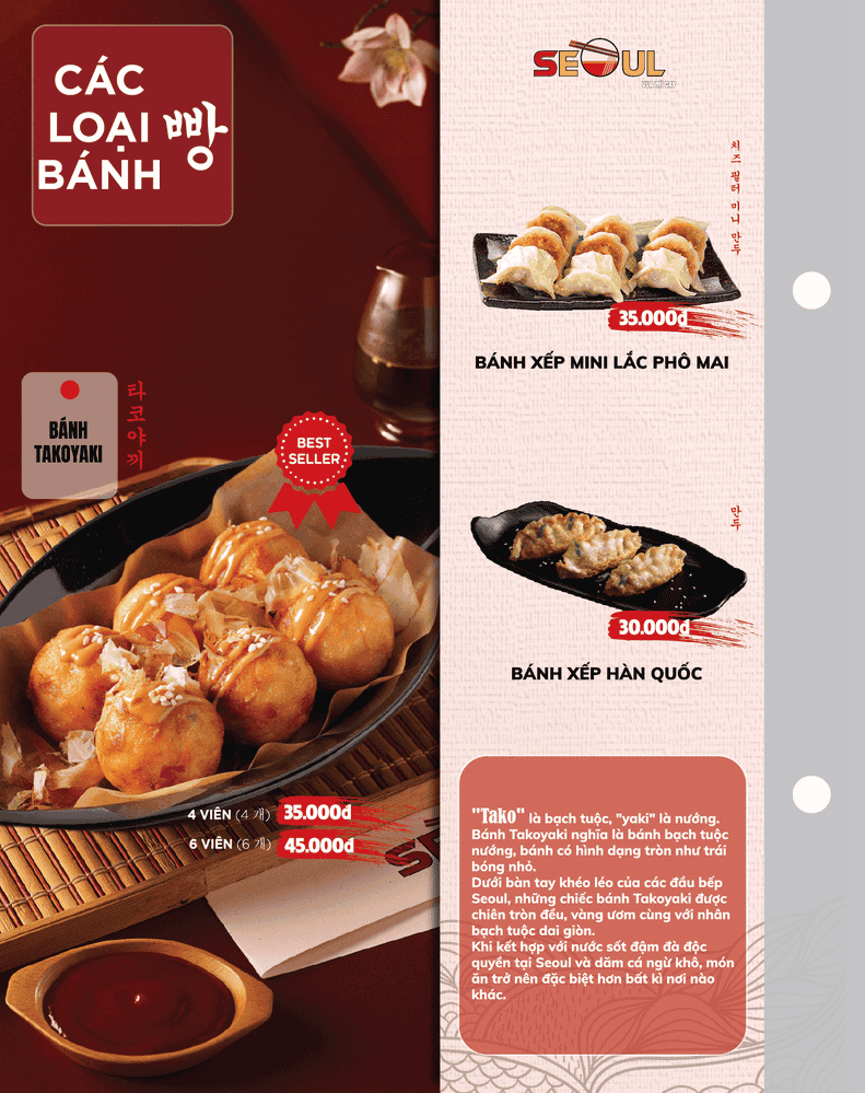 Menu SEOUL Hà Tĩnh trang 7
