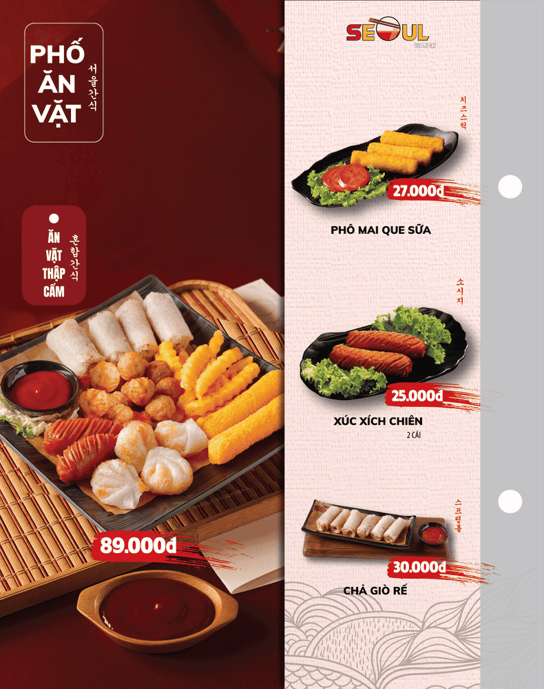 Menu SEOUL Hà Tĩnh trang 13