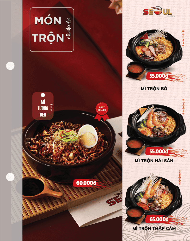 Menu SEOUL Eakar trang 10