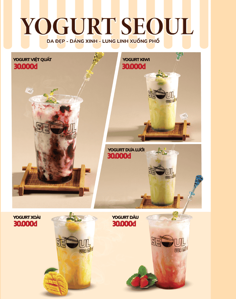 Menu SEOUL Eakar trang 19