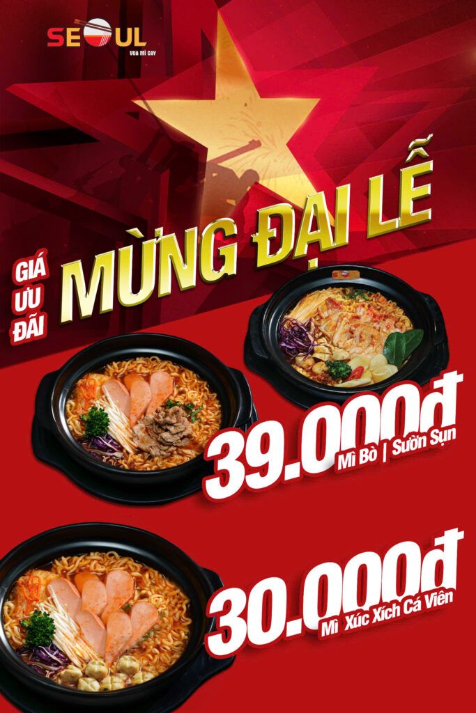 Đón mừng Đại lễ – ưu đãi cực mê tại SEOUL Buôn Hồ