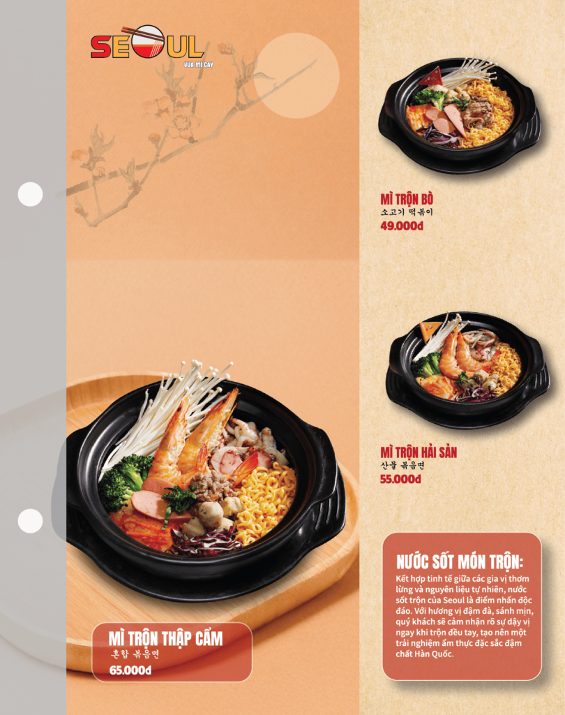 Menu SEOUL Hậu Nghĩa trang 10