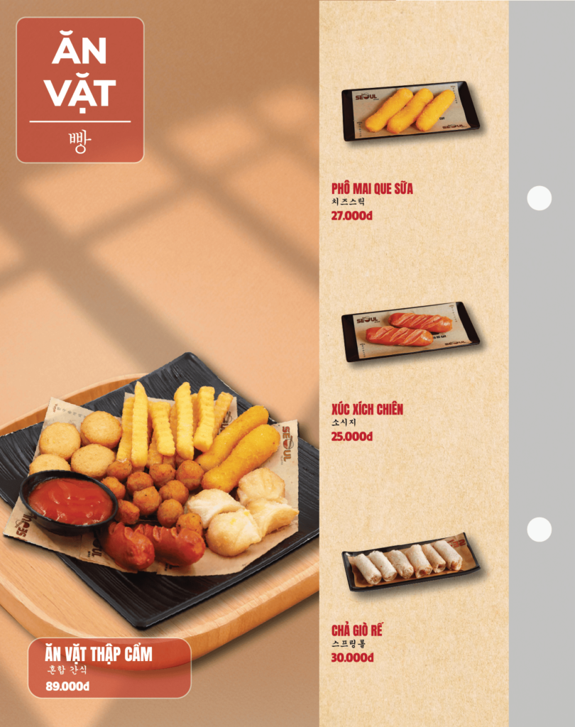 Menu SEOUL Hậu Nghĩa trang 13