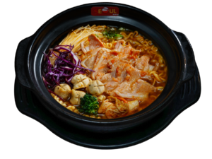 Mì kim chi sườn sụn