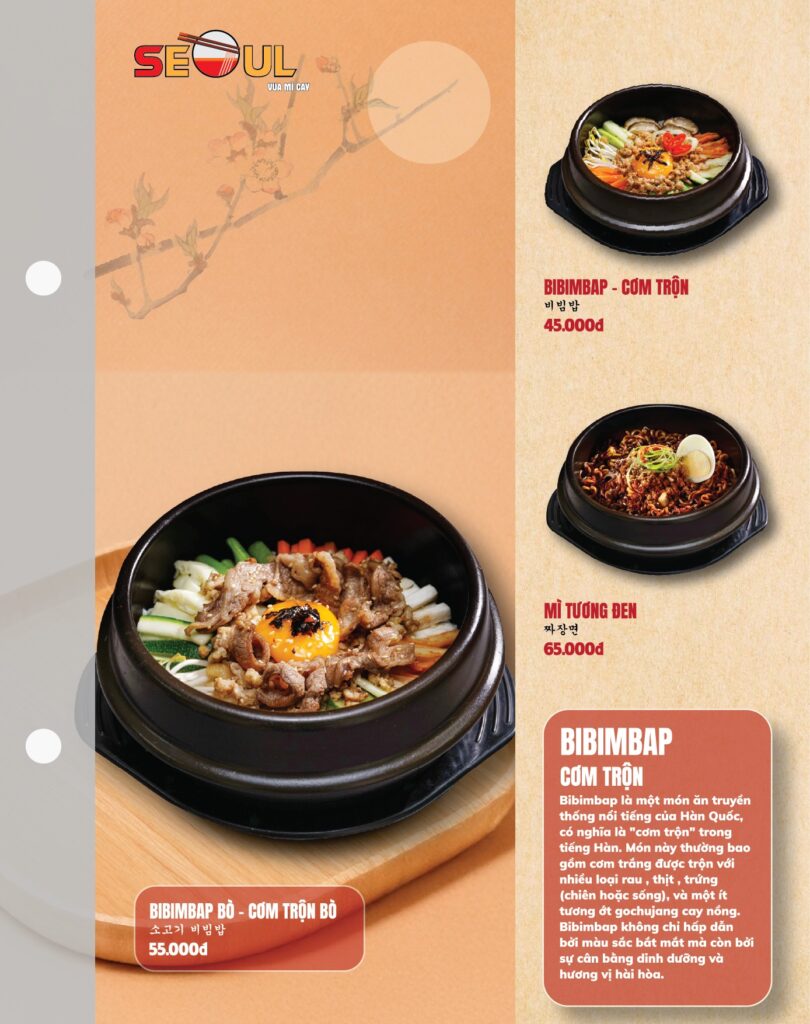 Menu SEOUL Dầu Giây trang 10