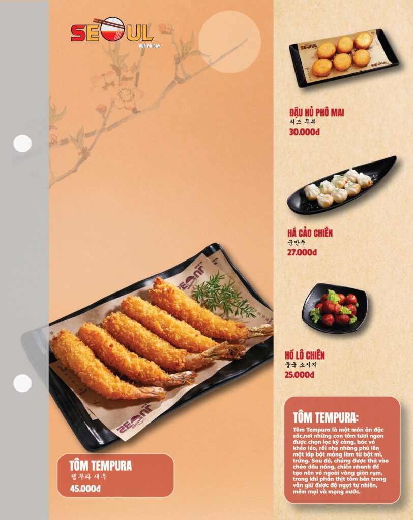 Menu SEOUL Dầu Giây trang 14