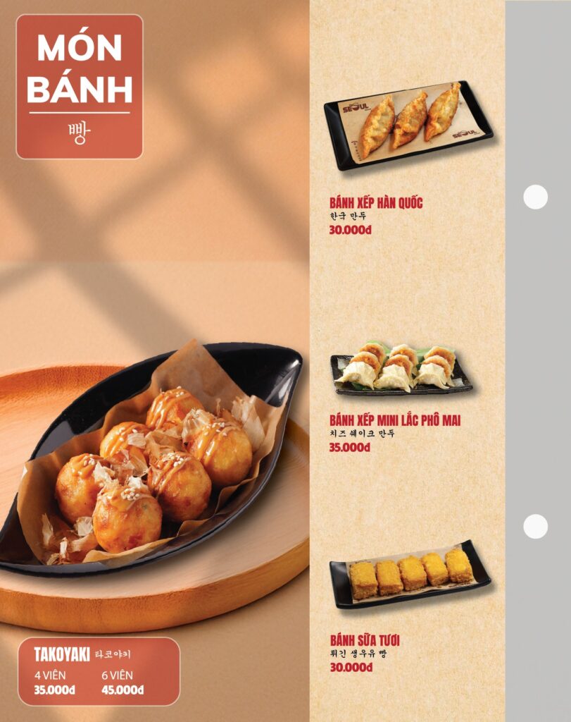 Menu SEOUL Dầu Giây trang 7