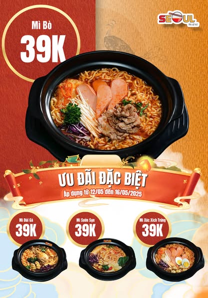 Bật mood đầu tuần – Ưu đãi rần rần SEOUL Vị Thanh