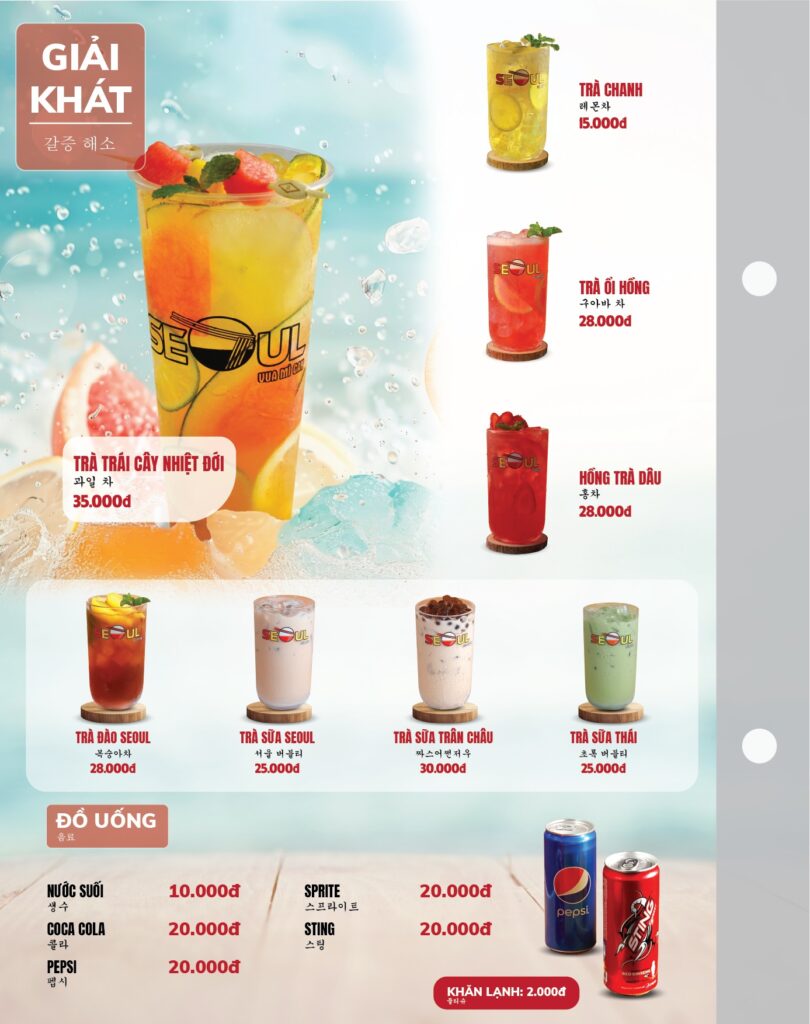 Menu SEOUL Nha Trang-CN4 trang 14