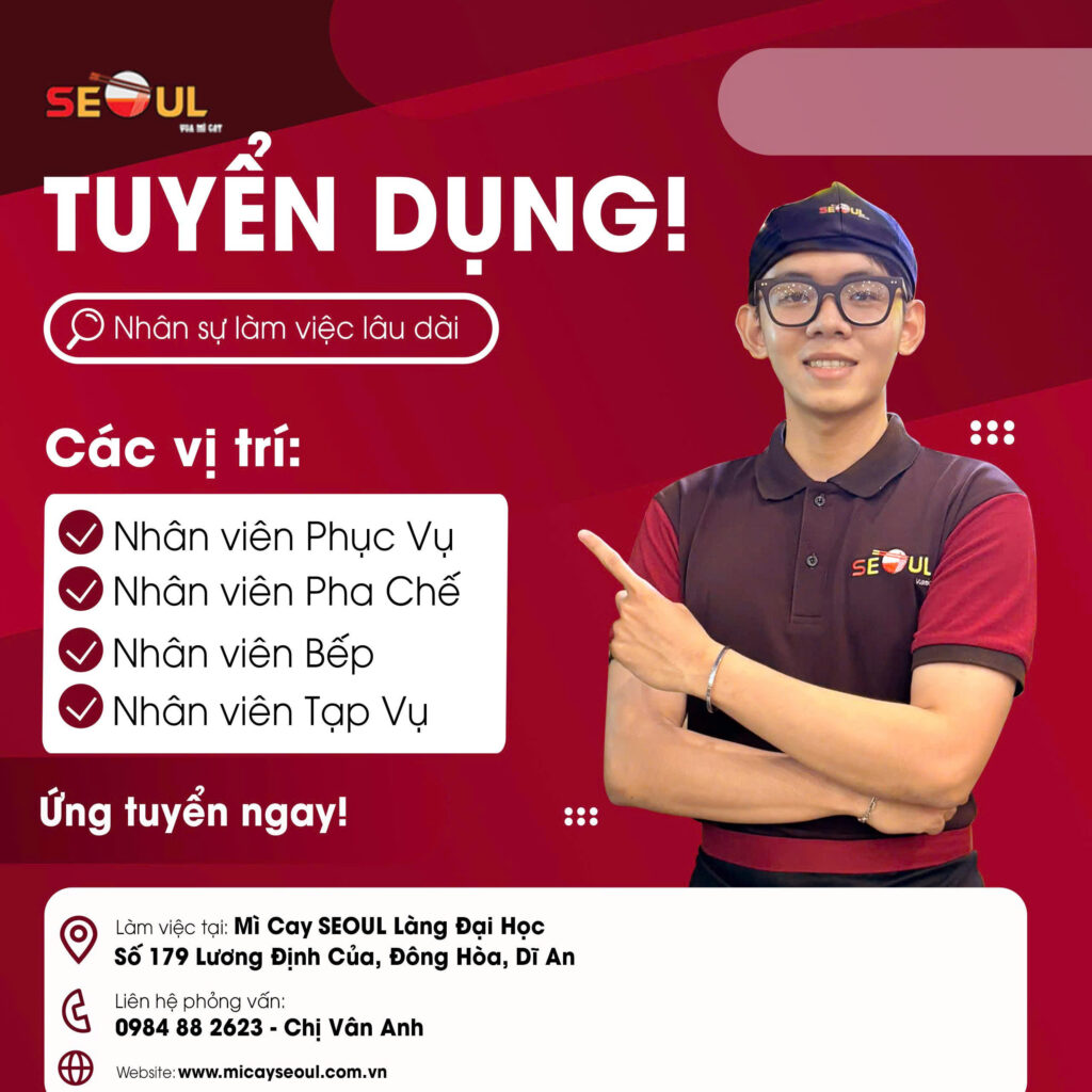 SEOUL LÀNG ĐẠI HỌC TUYỂN DỤNG