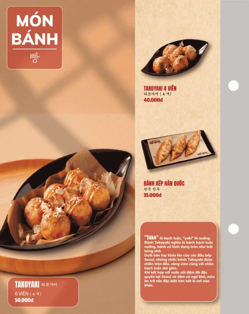 Menu SEOUL Cao Lãnh trang 7