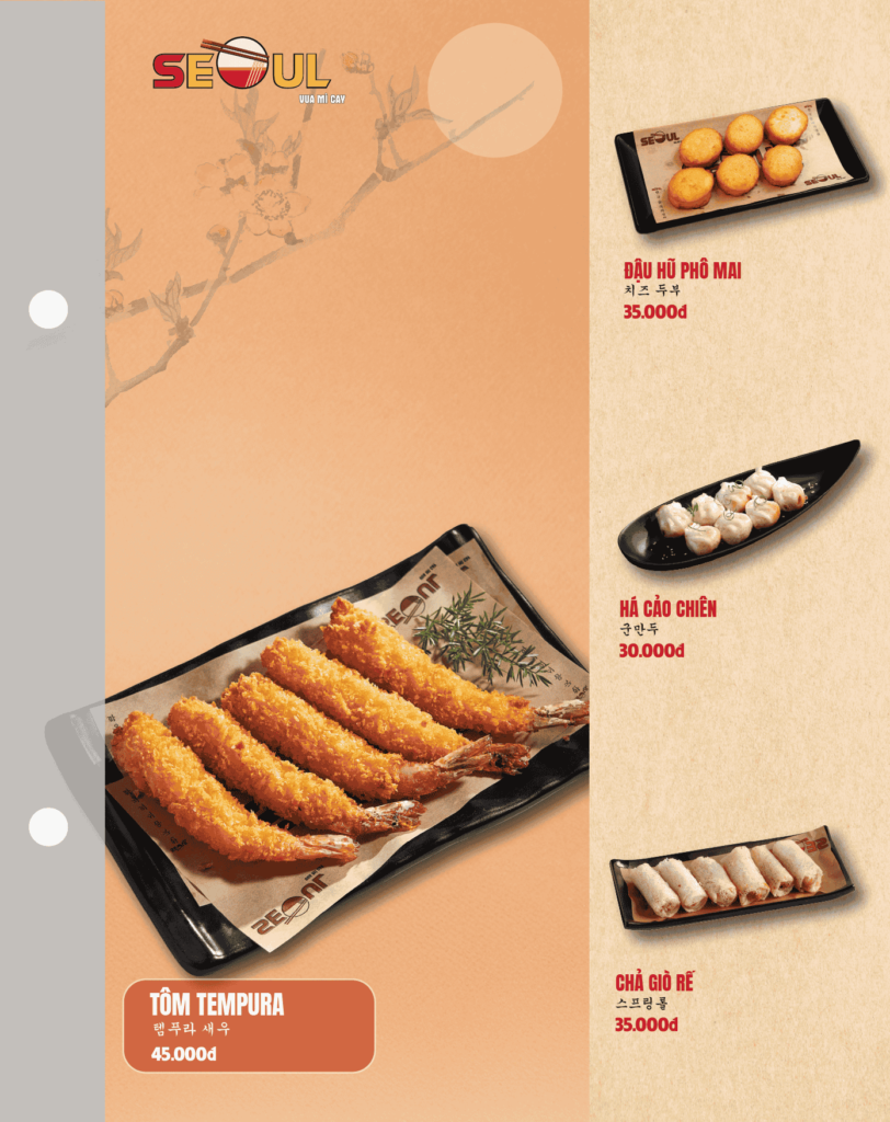 Menu SEOUL Cao Lãnh trang 14