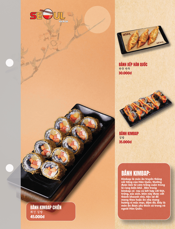 Menu SEOUL Kỳ Anh trang 9