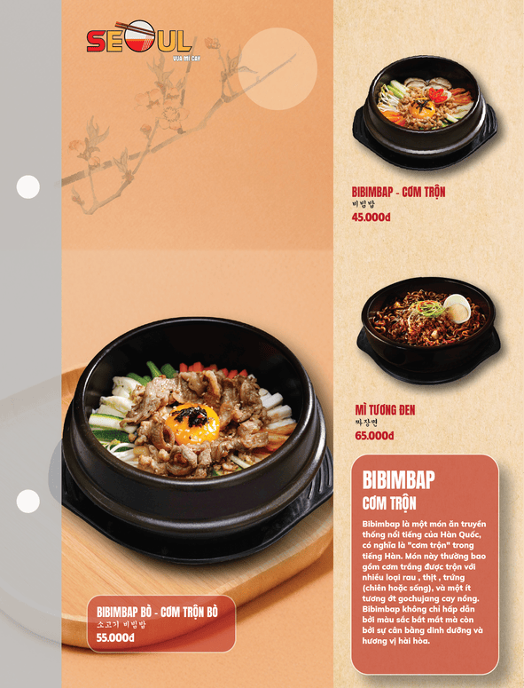 Menu SEOUL Kỳ Anh trang 11