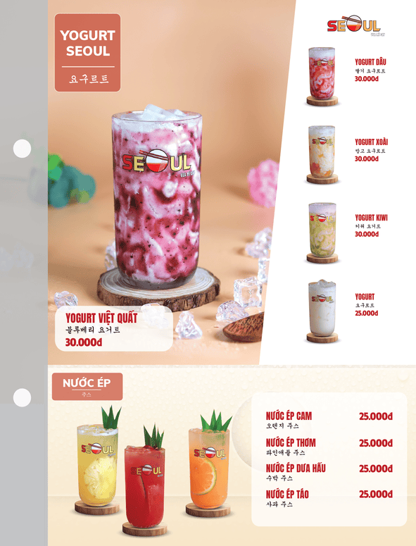 Menu SEOUL Kỳ Anh trang 17