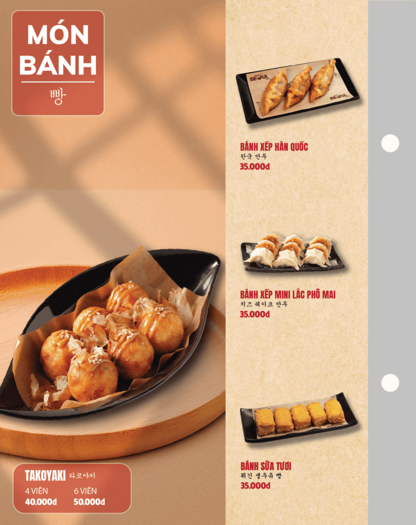 Menu SEOUL Nguyễn Thị Tú trang 7