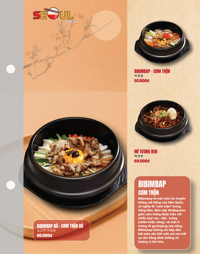 Menu SEOUL Rạch Giá trang 10