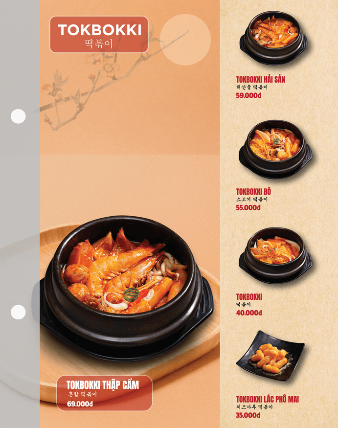 Menu SEOUL Rạch Giá trang 12
