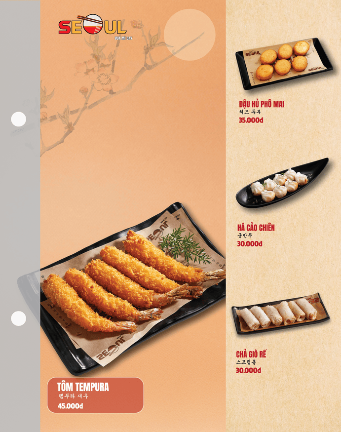 Menu SEOUL Rạch Giá trang 14