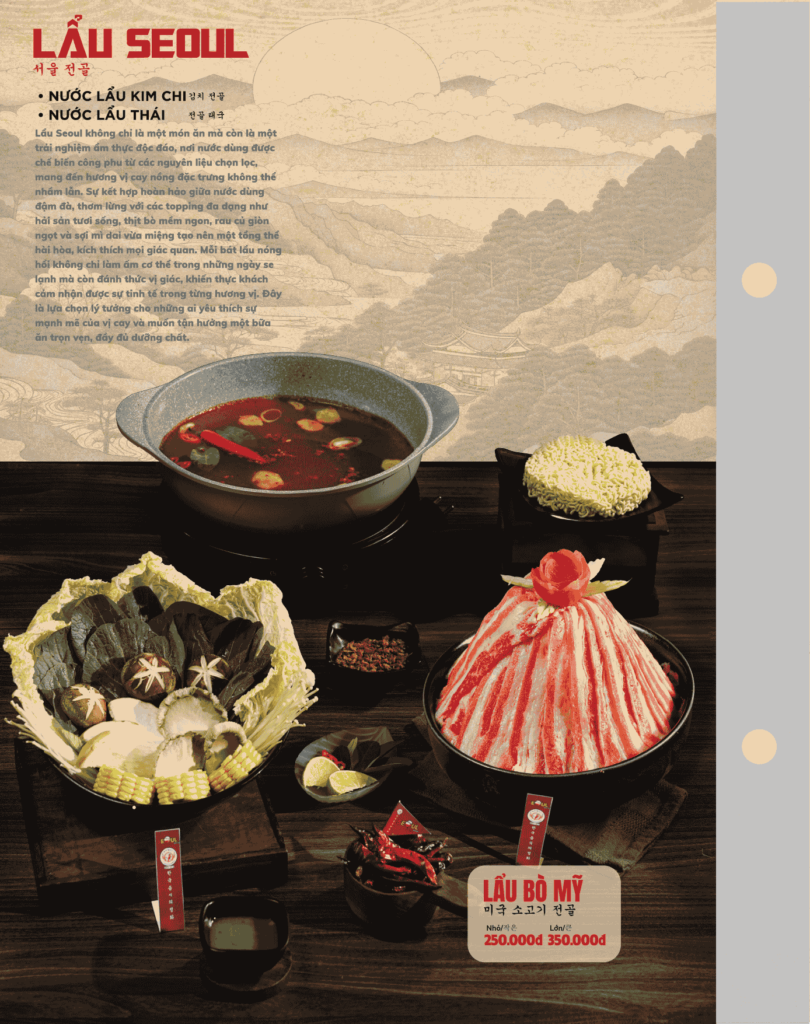 Menu SEOUL Tân Sơn Nhì trang 5