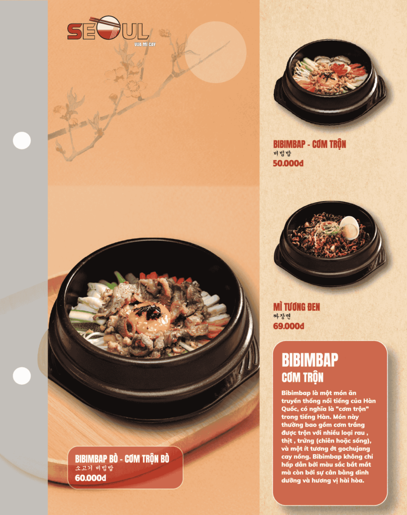 Menu SEOUL Tân Sơn Nhì trang 10