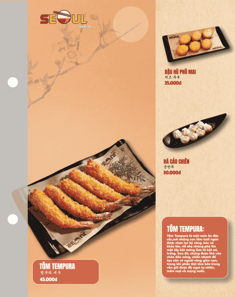 Menu SEOUL Tân Sơn Nhì trang 14