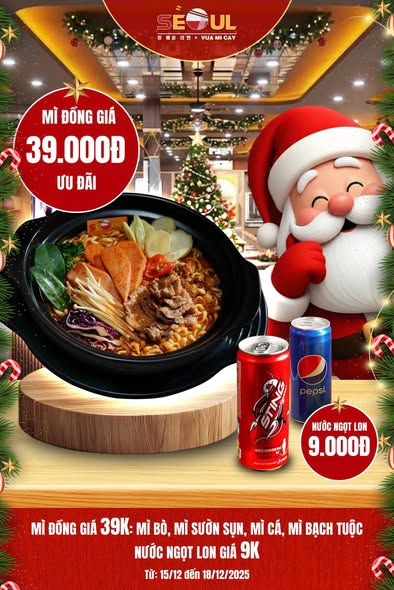 Lễ hội bung vị – ưu đãi hết ý! – SEOUL CỦ CHI